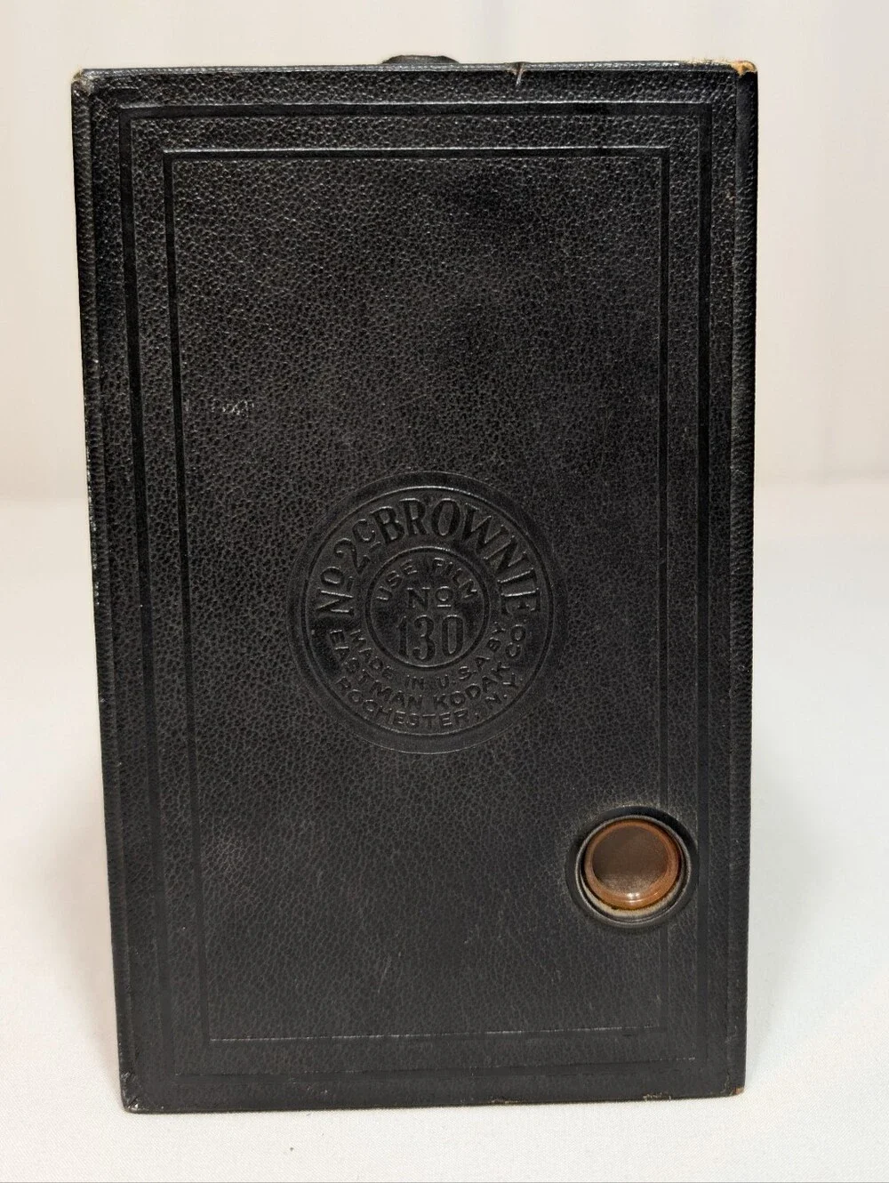 Vintage Eastman Kodak Brownie Box No 2C 130 Film Box Camera Untested Photography